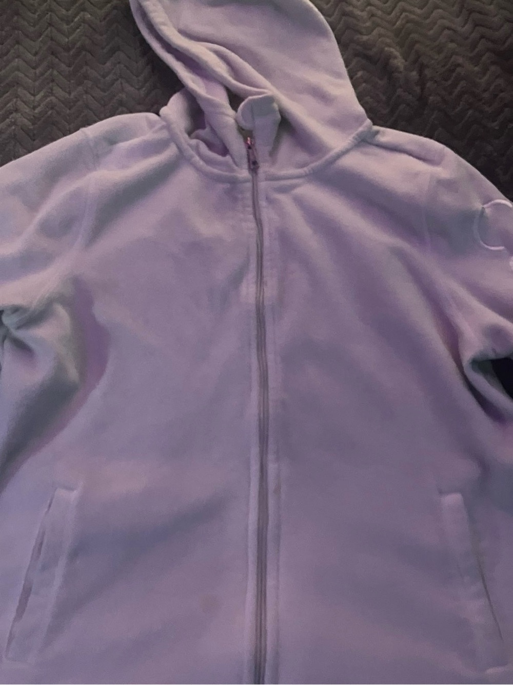 Calvin Klein white Full-Zip Hooded Jacket